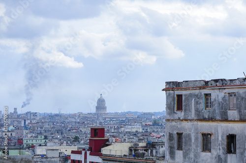Obraz na płótnie Kuba, La Habana Vieja, Altstadt Havanna, Kapitol, Habana w salonie