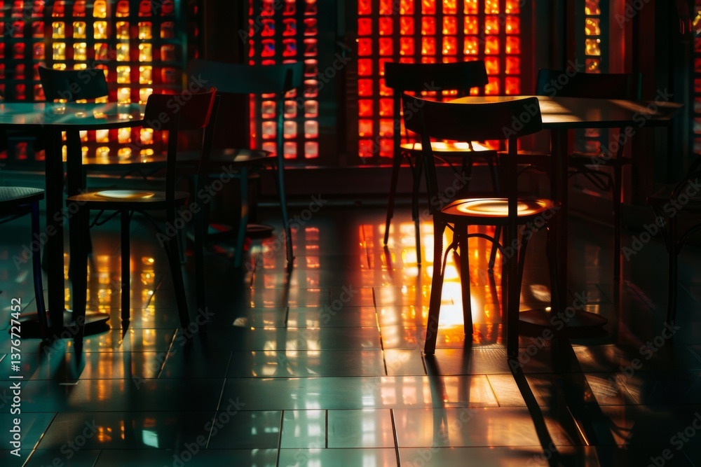 Interior of a empty modern cafe Interior of a empty modern cafe