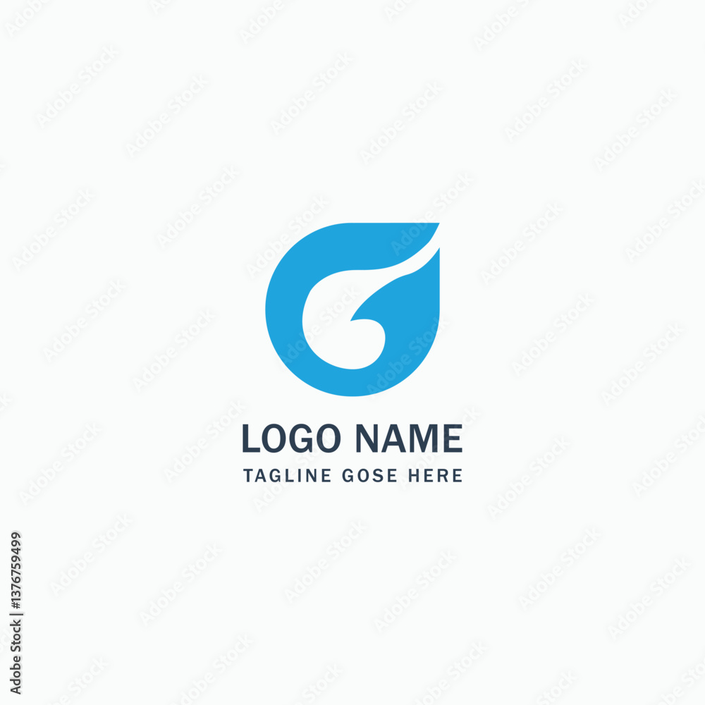 Fototapeta premium Branding logo g design