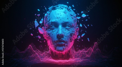 tumultuous and disorganized state of a chaotic mind