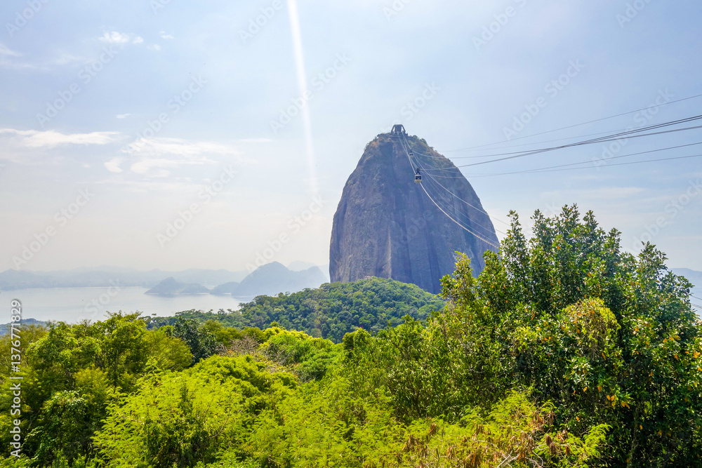 Pao de Acucar, Zuckerhut, Sugarloaf, Rio de Janiero, Brasilien,