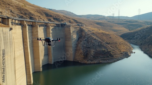 Aerial Inspection of Dam Infrastructure using Drone Technology for Maintenance