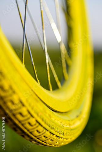 Obraz na płótnie Fahrrad, Burgenland, Österreich, Neusiedlersee Seewinkel w salonie