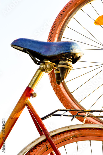 Obraz na płótnie Fahrrad, Burgenland, Österreich, Neusiedlersee Seewinkel w salonie