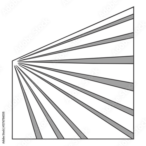 pristine futuristic A series of parallel lines with varying distances. Clean lines, minimal. VECTOR FORMAT with Scalable Design. elite