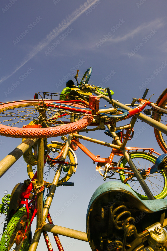 Fahrrad, Burgenland, Österreich, Neusiedlersee Seewinkel