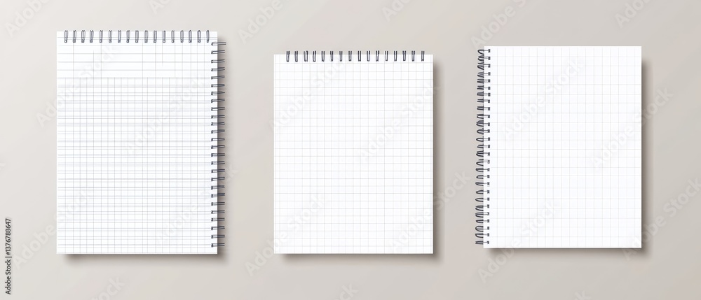 Blank Spiral-Bound Notebooks (1) Blank Spiral-Bound Notebooks (1)