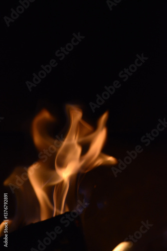 Obraz na płótnie Flamme, Österreich, Wien w salonie