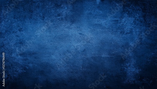 dark blue grungy distressed canvas bacground