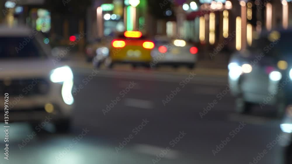 traffic at night traffic at night