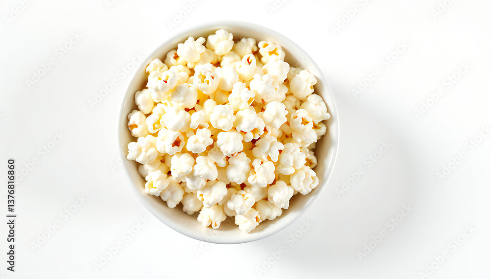 A bowl of freshly popped popcorn, ready to be enjoyed. The popcorn is light and fluffy, with a slightly buttery sheen. A bowl of freshly popped popcorn, ready to be enjoyed. The popcorn is light and fluffy, with a slightly buttery sheen.