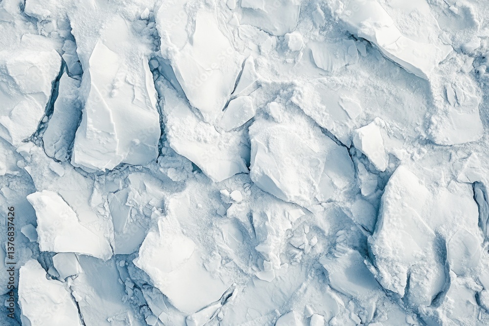 Cracks in blue ice with rough texture. Cracks in blue ice with rough texture.