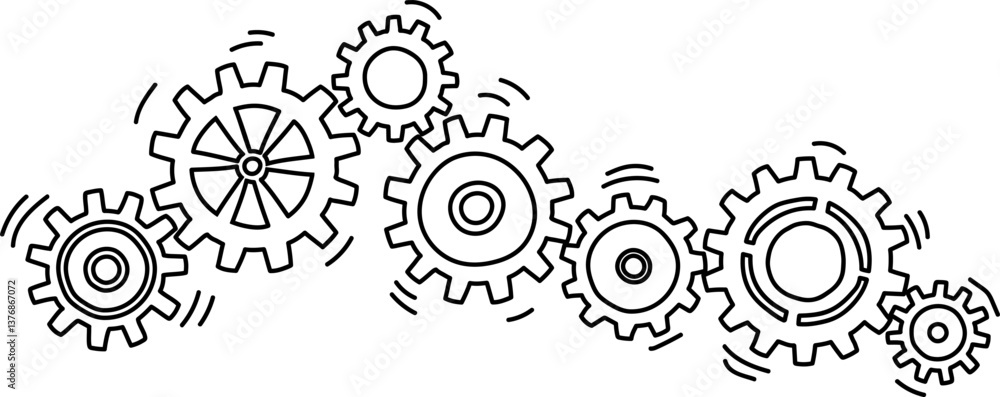 Interlocking Gear Mechanism Interlocking Gear Mechanism