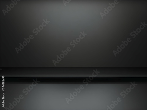 Wallpaper Mural Black carbon fiber textured wall symetric design Torontodigital.ca