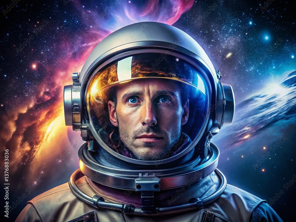 Astronaut Portrait: Space Exploration, Cosmic Adventure, Starry Night, Galactic Journey, Stellar Portrait Astronaut Portrait: Space Exploration, Cosmic Adventure, Starry Night, Galactic Journey, Stellar Portrait