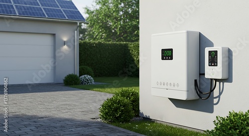 Installing Solar Inverter and Battery for Home Energy Solution System