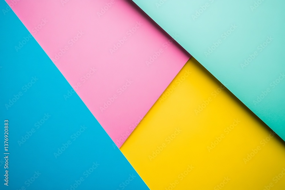 Abstract Geometric Background Pastel Pink Blue Yellow Teal Colors Modern Design Vibrant Trendy Minimalist Style Graphic Resource Digital Paper Texture Abstract Geometric Background Pastel Pink Blue Yellow Teal Colors Modern Design Vibrant Trendy Minimalist Style Graphic Resource Digital Paper Texture