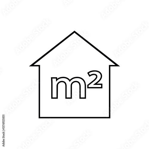  Area Icon. Territory, Region Symbol for Design Elements, Presentations, Websites, or Apps.  