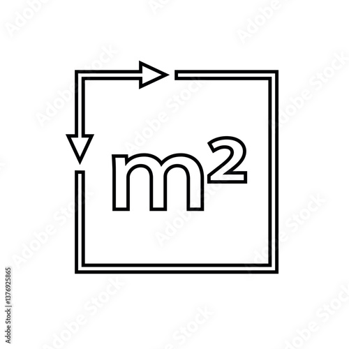 Area Icon. Region, Territory. Location, Position Symbol for Design, Presentation, Website, or Apps Elements. - Vector. 