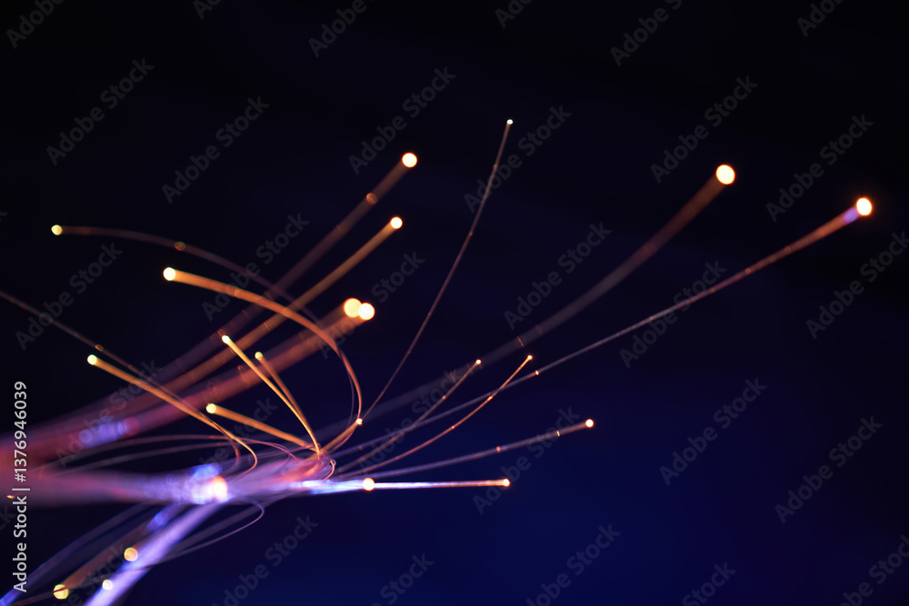 © Yaroslav Danylchenko/Stocksy - Radiant fiber optic network