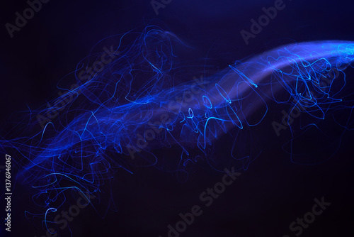Fibre optic wireless data transmission