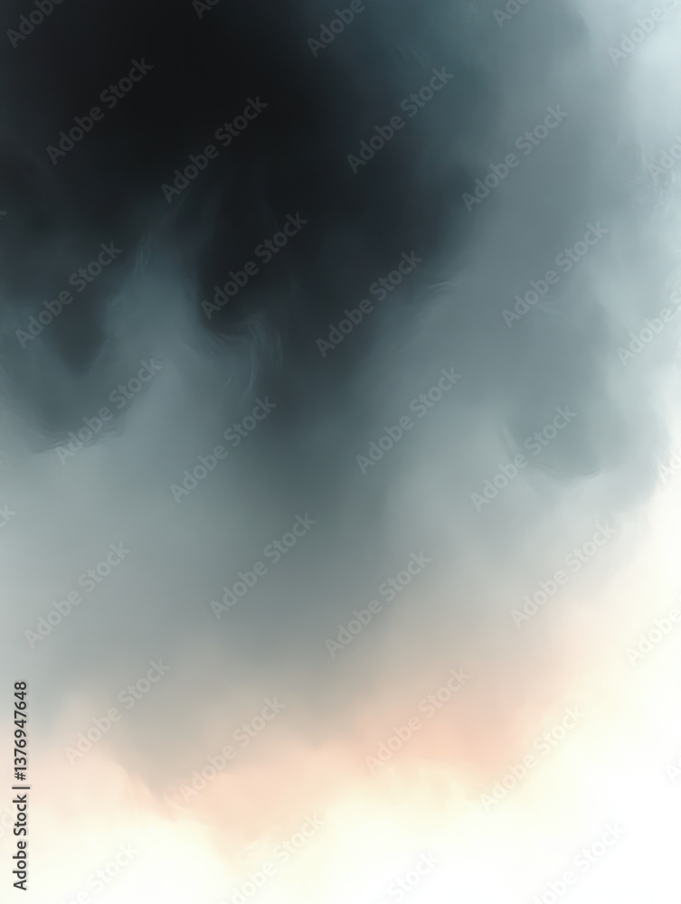 Fototapeta premium abstract gradient texture from gray to white smooth transitions with soft focus and ethereal lighting modern digital art