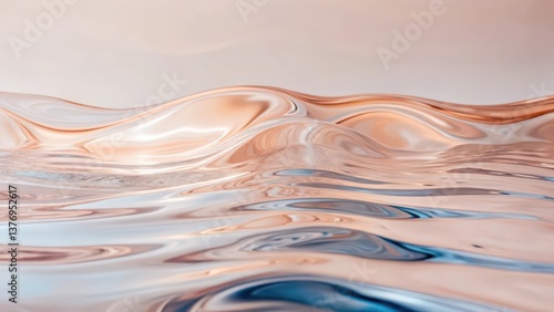 Abstract Fluid Background, Pastel Hues