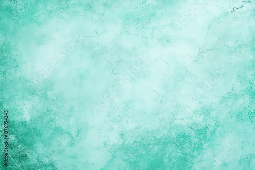 A textured turquoise background featuring subtle cracks, creating an abstract and calming visual effect.