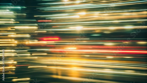 Abstract Motion Blur Background