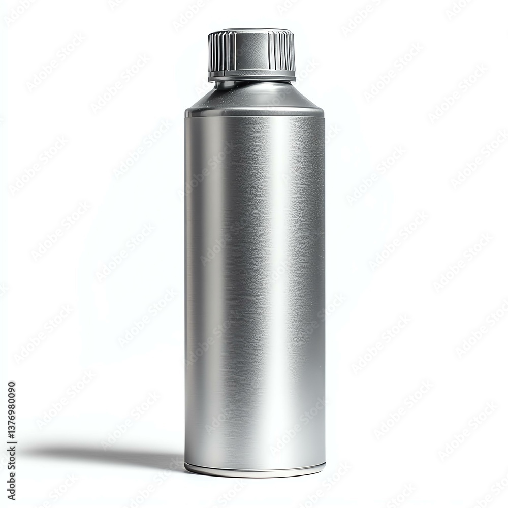 Metallic container for various liquids.