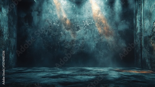 Wallpaper Mural Grunge Industrial Background with Weathered Rust and Scratched Steel Texture Torontodigital.ca