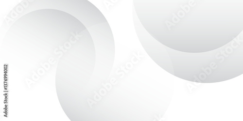 A white background with two circles on it. The circles are white and they are overlapping