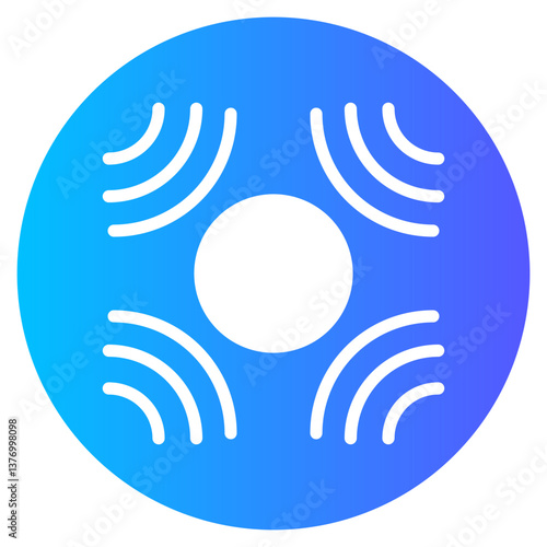 sound gradient icon
