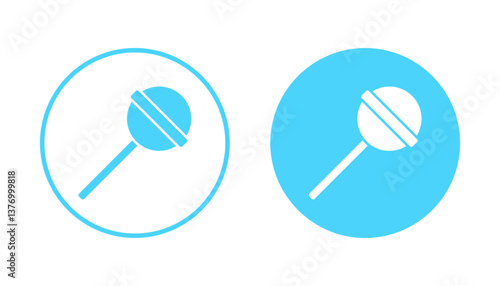 Candy icon vector. candy sign and symbol.