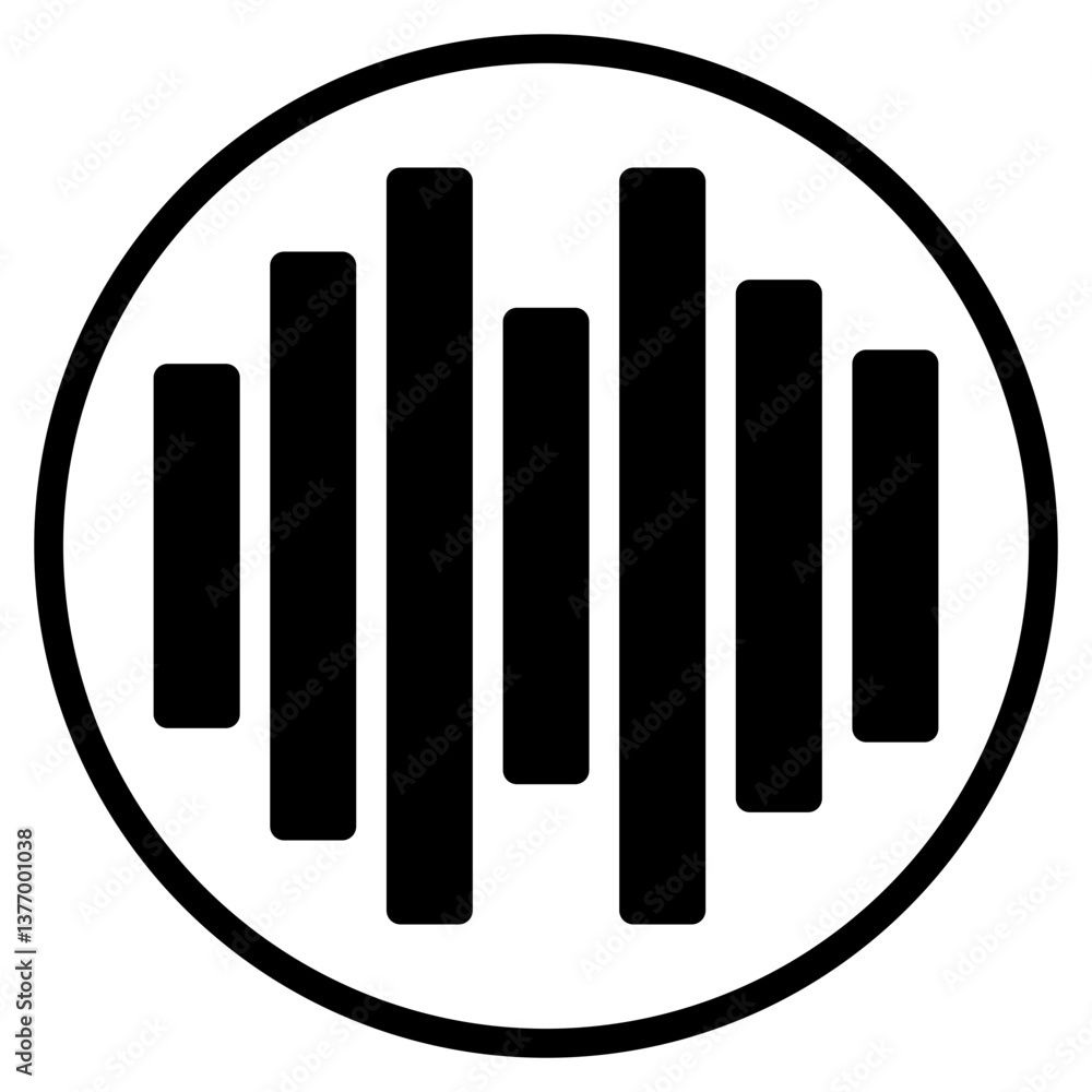 sound waves glyph icon sound waves glyph icon