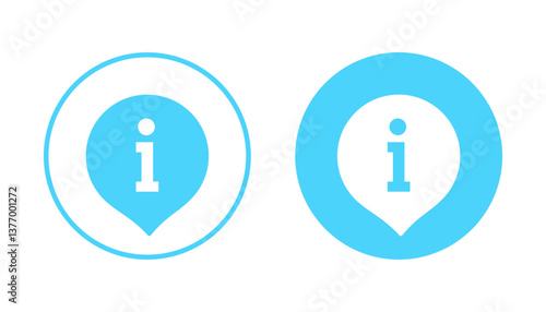 Information sign icon vector. about us sign and symbol. question mark icon