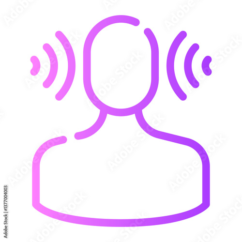 user gradient icon