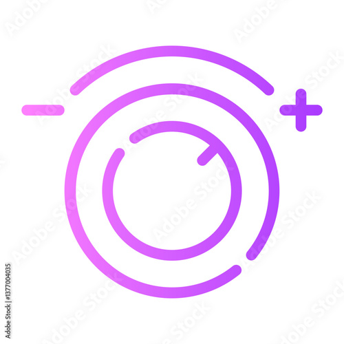 volume gradient icon