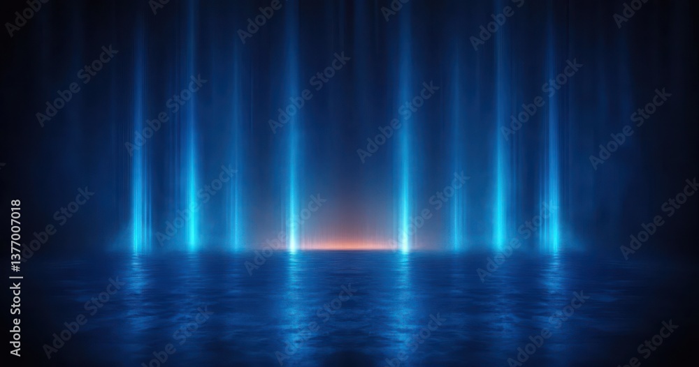 Futuristic Technology Background with Abstract Digital Design and Glowing Blue Light for Modern Science Wallpaper and Business Web Banner Futuristic Technology Background with Abstract Digital Design and Glowing Blue Light for Modern Science Wallpaper and Business Web Banner