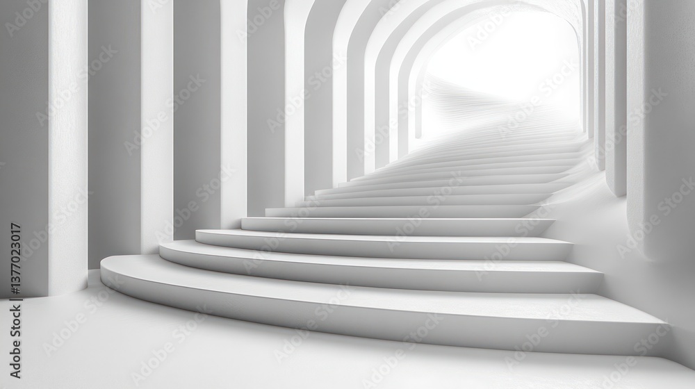 Obraz premium Simple Shining Lines Frame Material Grey