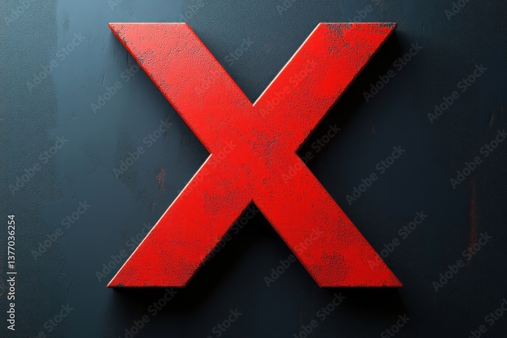 Obraz premium Cross at Election Time