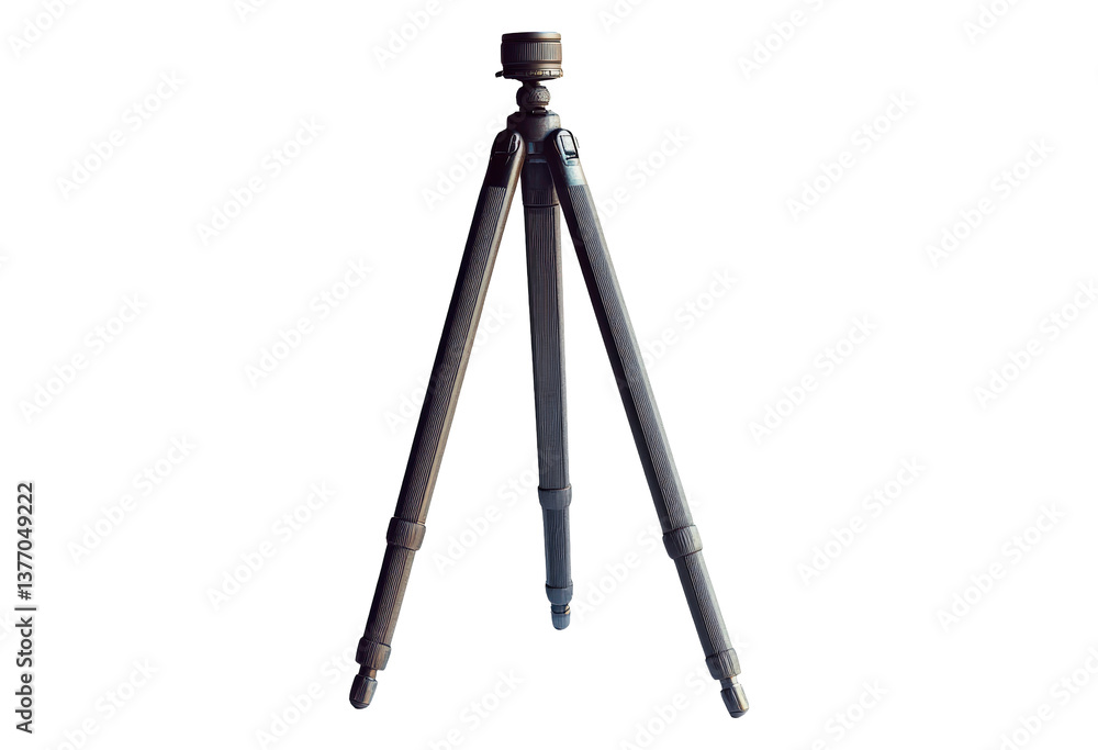 Camera tripod stand isolated on transparent background Camera tripod stand isolated on transparent background