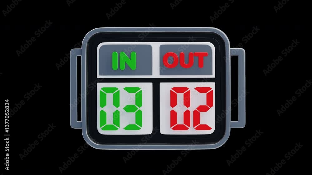 3D Animation of Substitution Board 3D Animation of Substitution Board