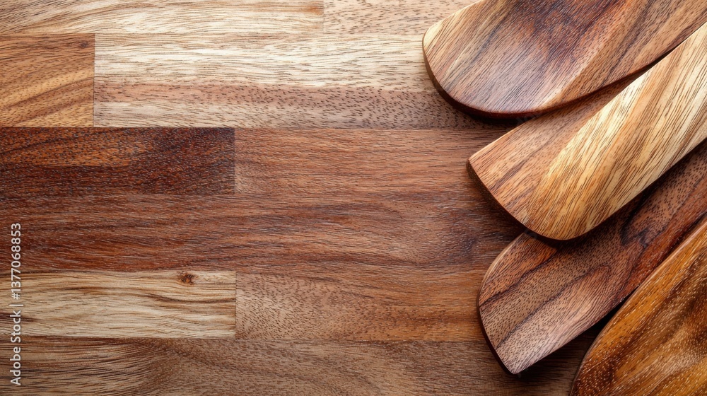 Closeup of a natural mango wood grain pattern featuring deep, warm colors and a modern, minimalist aesthetic Closeup of a natural mango wood grain pattern featuring deep, warm colors and a modern, minimalist aesthetic