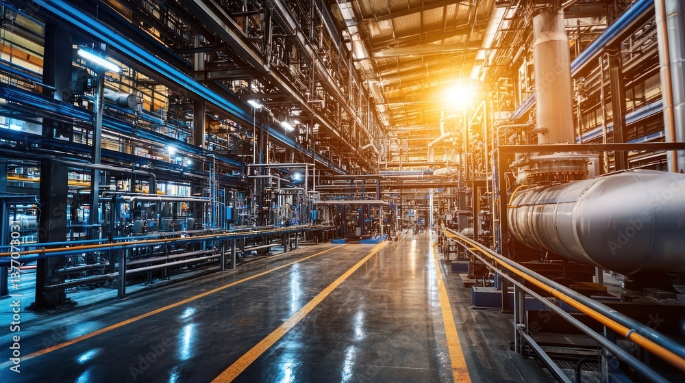 Industrial Factory Interior: A Glimpse into Modern Manufacturing Industrial Factory Interior: A Glimpse into Modern Manufacturing