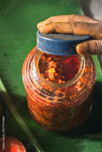 Mango Ginger and Turmeric Pickle
