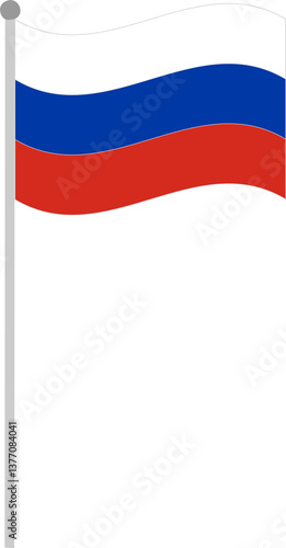 Free Download russia, flag, banner, symbol, icon, nation, national, country, sign, waving, emblem, flags, illustration - GFXLoad