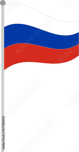 Free Download russia, flag, banner, symbol, icon, nation, national, country, sign, waving, emblem, flags, illustration - GFXLoad