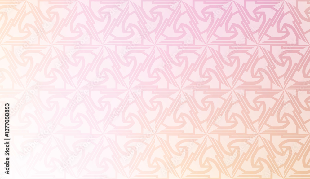 Design pattern with abstract modern ornament. Triangles style. Vector illustration. Gradient color Design pattern with abstract modern ornament. Triangles style. Vector illustration. Gradient color