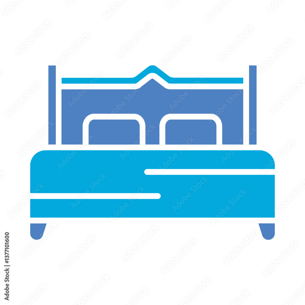 Double Bed Icon Double Bed Icon